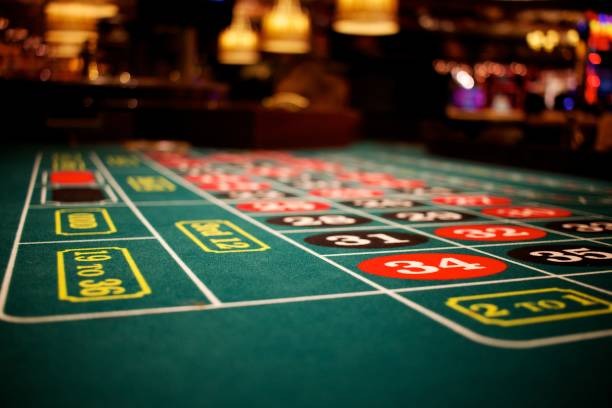 Live roulette table with professional dealer and multi-angle camera feeds
